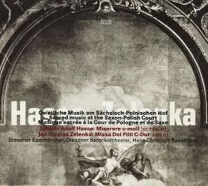 Pochette de Hasse & Zelenka: Sacred Music at the Saxon-Polish Court de Dresdner Kammerchor - Hans-Christoph Rademann