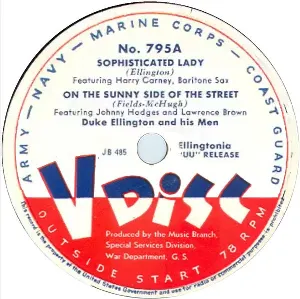 Pochette de Sophisticated Lady / On the Sunny Side of the Street / I Can’t Give You Anything but Love / It Don’t Mean a Thing de Duke Ellington and His Orchestra