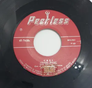 Pochette de Creí / Cosas del ayer de Los Tecolines - Sergio Flores