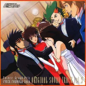 Pochette de Future Grand Prix CYBER FORMULA SAGA Original Sound Track Vol.3 de Toshihiko Sahashi