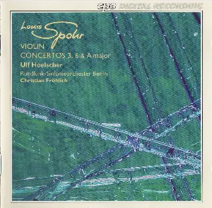 Pochette Violin Concertos 3, 6 & A major