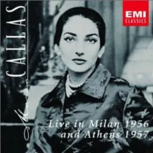 Pochette Live in Milan 1956 and Athens 1957