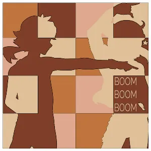 Pochette de Boom Boom Boom de KIRA