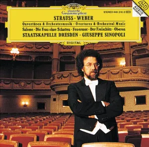 Pochette de Overtures & Orchestral Music de Richard Strauss - Staatskapelle Dresden - Carl Maria von Weber - Giuseppe Sinopoli
