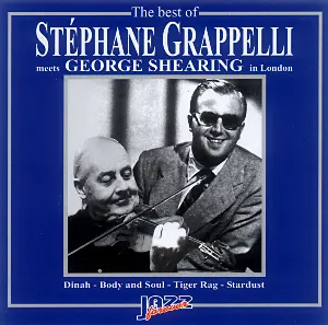 Pochette The Best of Stéphane Grappelli Meets George Shearing in London