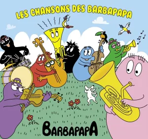 Pochette de Les chansons des Barbapapa de Harrie Geelen - Joop Stokkermans
