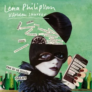 Pochette de Världen snurrar de Lena Philipsson