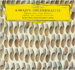 Pochette de Karajan Opernballette de Herbert von Karajan