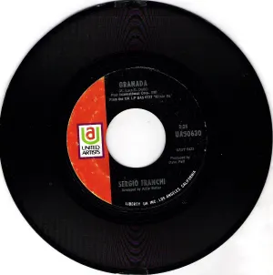 Pochette de Granada de Sergio Franchi
