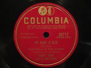 Pochette de My Baby Is Blue / You're a Sweetheart de Harry James and His Orchestra
