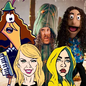Pochette de Polkamania! de “Weird Al” Yankovic