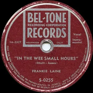 Pochette de That's Liberty / In the Wee Small Hours de Frankie Laine