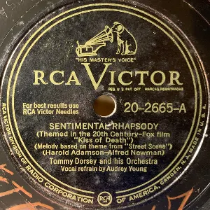 Pochette de Sentimental Rhapsody / You Can't Make Money Dreamin' de Tommy Dorsey and His Orchestra