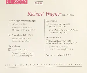 Pochette Wagner & Suuret Kapellimestari (Wagner & And Great Conductors)
