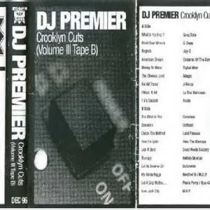 Pochette de Crooklyn Cuts, Volume III (Tape B) de DJ Premier