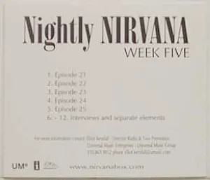 Pochette Nightly Nirvana: Week Five