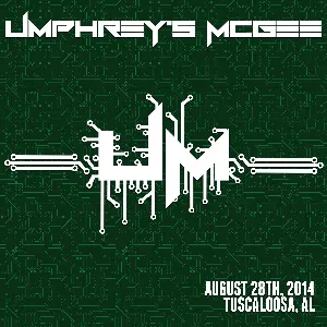 Pochette de 2014-08-28: Tuscaloosa Amphitheater, Tuscaloosa, AL de Umphrey’s McGee