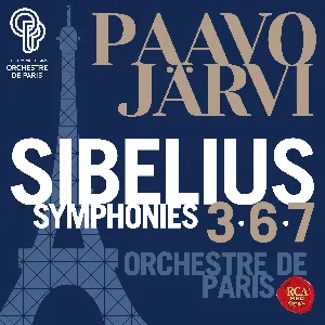 Pochette de Symphnies 3, 6 & 7 de Jean Sibelius - Paavo Järvi - Orchestre de Paris