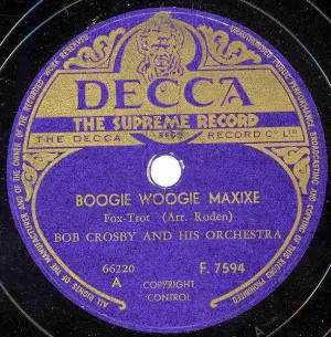 Pochette de Boogie Woogie Maxixe / High Society de Bob Crosby and His Orchestra