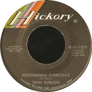 Pochette de Pretending Everyday de Don Gibson