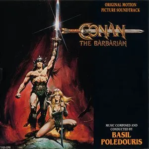 Pochette de Conan the Barbarian de Basil Poledouris