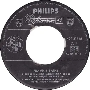 Pochette de There's Not a Moment to Spare de Frankie Laine