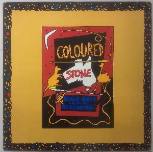 Pochette de Black Rock from the Red Centre de Coloured Stone