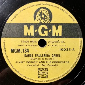 Pochette de Dance Ballerina Dance / Love 's Got Me in a Lazy Mood de Jimmy Dorsey and His Orchestra