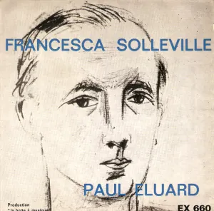 Pochette de Chante cinq poèmes de Paul Éluard de Francesca Solleville