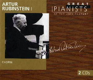 Pochette Great Pianists of the 20th Century, Volume 85: Artur Rubinstein I
