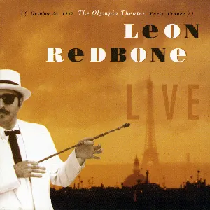 Pochette de Live! de Leon Redbone