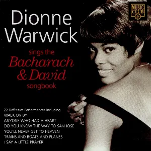 Pochette Dionne Warwick Sings the Great Bacharach & David Songs