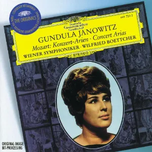 Pochette Gundula Janowitz, Sopran: Konzert-Arien von Wolfgang Amadeus Mozart