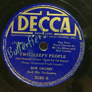 Pochette de Two Sleepy People / Wait 'Till My Heart Finds Out de Bob Crosby and His Orchestra