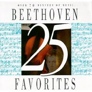 Pochette 25 Beethoven Favorites