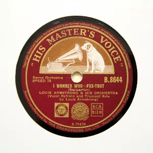 Pochette de I Wonder Who / St. Louis Blues de Louis Armstrong & His Orchestra