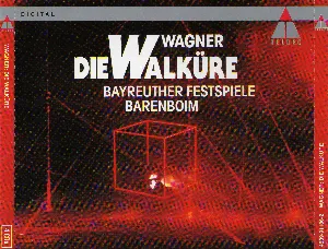 Pochette Die Walküre (Orchester der Bayreuther Festspiele feat. conductor: Daniel Barenboim)