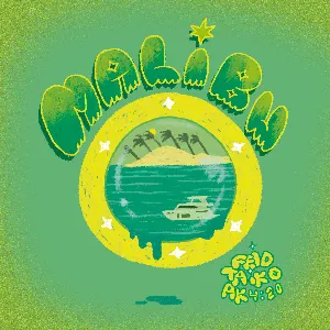 Pochette de Malibu de Feid