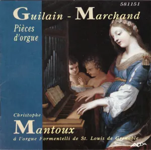 Pochette de Pièces d'orgue de Louis Marchand