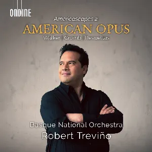 Pochette de Americascapes 2: American Opus de George Crumb - Silvestre Revueltas - George Walker