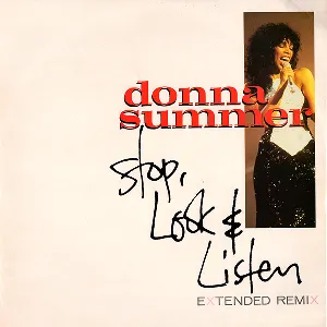 Pochette de Stop, Look & Listen de Donna Summer
