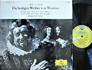 Pochette de Die lustigen Weiber von Windsor - Auszüge de Ernst Haefliger - Otto Nicolai - Franz Crass