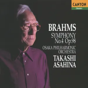 Pochette de Symphony no. 4, op. 98 de Takashi Asahina - Osaka Philharmonic Orchestra - Johannes Brahms