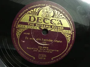 Pochette de Es war ein fremder Mann de Lys Assia
