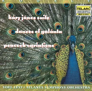 Pochette de Háry János Suite / Dances of Galánta / Peacock Variations de Yoel Levi - Atlanta Symphony Orchestra - Kodály Zoltán