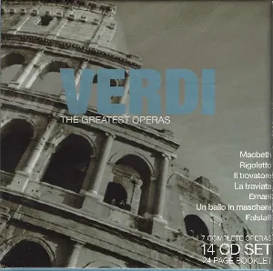 Pochette Verdi: The Greatest Operas