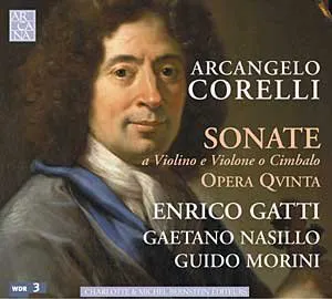Pochette Sonate a Violino e Violone o Cimbalo – Opera Quinta
