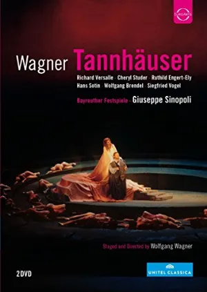 Pochette de Tannhäuser de Bernd Weikl - Siegfried Jerusalem - Symphonieorchester des Bayerischen Rundfunks - Lucia Popp - Bernard Haitink - Chor des Bayerischen Rundfunks - Kurt Moll - Richard Wagner - Waltraud Meier