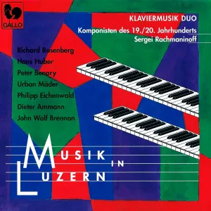 Pochette de Klaviermusik Duo: Komponisten des 19./20. Jahrhunderts: Musik in Luzern de Sergei Rachmaninoff