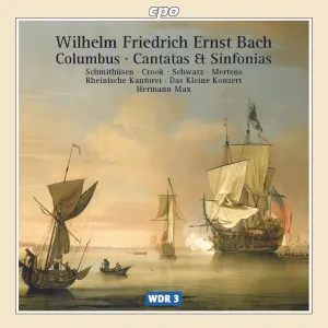 Pochette de Columbus / Cantatas et Sinfonias de Klaus Mertens - Howard Crook - Rheinische Kantorei - Hermann Max - Das Kleine Konzert
